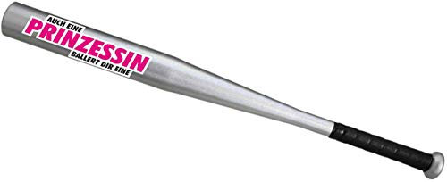 Spaß Kostet Baseballschläger Aluminium Prinzessin ballert dir eine 26 Zoll 65 cm lang ideal zum Baseball