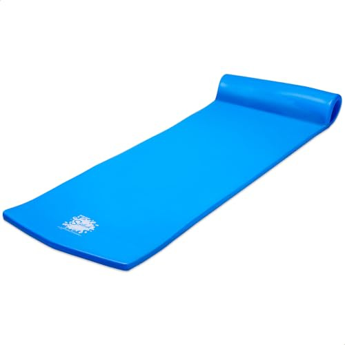 TRC Recreation Splash Pool Float 1.25 Thick Foam Water Lounger for Adults