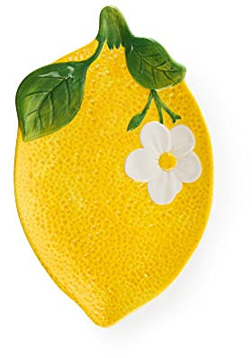 Excelsa Amalfi Plat Plat Citron Céramique