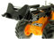 Adapter Siku Heckkupplung an Siku JCB 435S Agri Radlader 3663