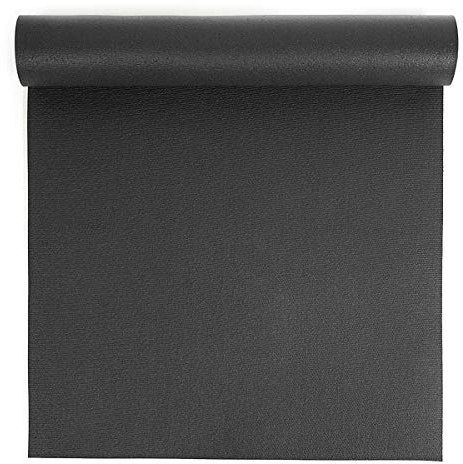 Yoga Studio Oeko-Tex Original Sticky Yogamatte (60 x 183 x 0,45 cm) 4,5 mm (Onyx Schwarz)