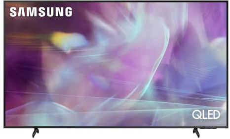 Samsung TV QLED QE43Q65AAUXZT, Smart TV 43 Serie Q60A, Modello Q65A, QLED 4K UHD, Alexa integrato, Grey, 2021, DVB-T2 [Escl. Amazon][Efficienza energetica classe G]