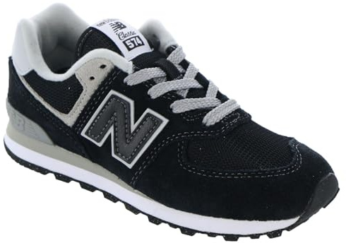 New Balance Jungen 574 Sneaker, Schwarz - Schwarz - Größe: 32 EU