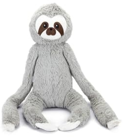 BZ PLUSH SLOTH MEES XL DOG TOY GREY , 80X30X16 CM