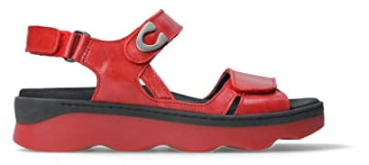 Wolky Comfort Sandalen Medusa - 33500 Leder rot - 40