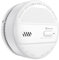 HEIMAN Smoke Detector with 9 V Battery Fire Alarm EN14604 Certified Smoke Alarm with Fire Alarm and 10 Year Photoelectric Sensor