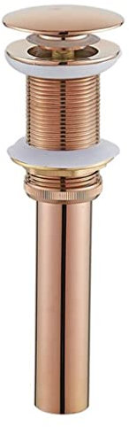 Messing-Abflusssieb für Waschbecken, Waschbecken, Abtropfgestell mit Überlauf, Badezimmerzubehör (schwarz-Soul Eater 1,2,6 Zoll)