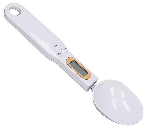 Digitale Löffelwaage mit LCD-Display, 500 G/0,1 G, Ausgabe von Kaffeebohnen, Milch, Mehl, Gewürzen, Klares Display