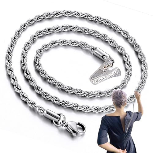 Tuxiaobu Kleid Zipper Helper Zipper Pulls für Kleider Stiefel Back Zipper Puller mit Hakenclip Reißverschluss nach oben nach unten Dress Yourself Zip Aid Tool Twist Steel Zipper Pull Assistant