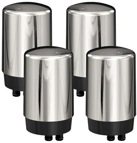 Faucet Water Filter, Replacement for Brita Faucet Filter - Fits All Brita Tap Water Filters Compatible with Brita 36311 On Tap Faucet Filters System for Sink FR-200 FF-100, 4 Pack