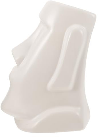 MILISTEN Taschentuchbox im Hochformat Moai-Statue-Taschentuch taschentuchhalter Keramik Papierhandtuchhalter Living Room Decoration Auto-Dekor Papiertücher Taschentuchhülle