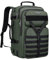 WITZMAN Carry On Reiserucksack Herren Groß Wandelbar 45L Nylon Rucksack 3 in 1 Tasche Fit 17 zoll Laptop（B688 Lichtgrün）