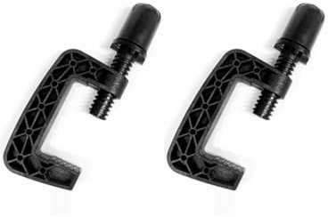 NORMICHIC 1 paire de clips de fixation de volant pour Logitech G25 G27 G29 G920 G923, support de remplacement pour colliers de serrage de volant de jeu de course