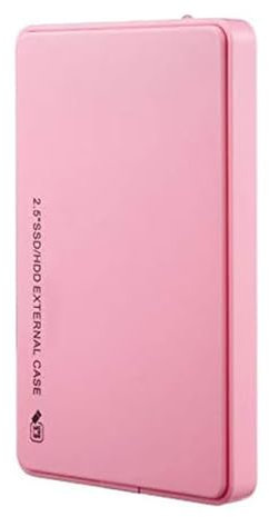 Dischi rigidi esterni portatili da 2,5, in alluminio, 500 GB, 1 TB, 2 TB, 4 TB, 8 TB, USB 3.0, memoria di backup su disco rigido per PC, desktop, Mac, MacBook, TV, 4 TB, rosa