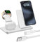 Wireless Charging Station 3 in 1 Wireless Charger for iPhone/Galaxy/Pixel Phones,Magnetic Charger for iWatch Ultra 2/10/9/Ultra/8/7/SE/6/5/4/3/2,Charging Dock for Airpods/Galaxy buds/Pixel buds