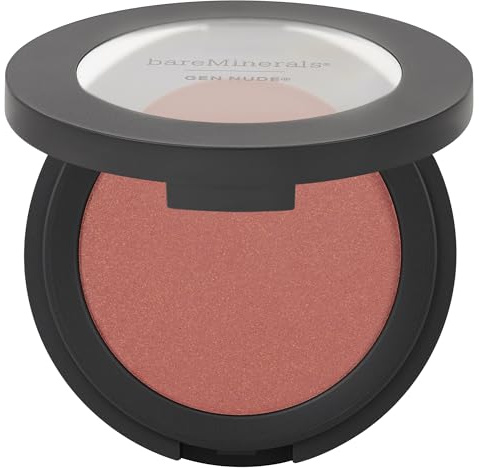 bareMinerals Gen Nude Powder Blush, On The Mauve, 0.21 oz