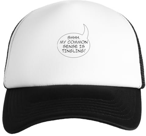Jinbetee Common Sense Weiße Kinder Baseball Cap Unisex Snapback