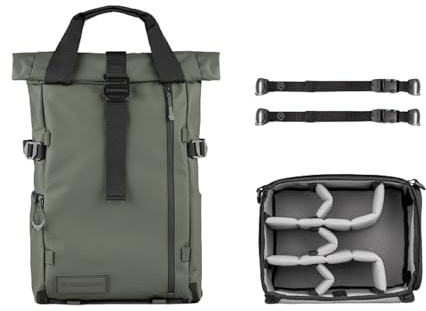 WANDRD All New PRVKE 21L V4: Camera Backpack and Photography Bundle - Weatherproof Travel and Photography Backpack, Bundle Includes 21L Bag, Camera Cube, and Accessory Straps