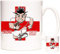 KAZMUGZ English Rugby Mug. England Passionate About Rugby. 11oz Ceramic Mug for Fans of World Cup Rugby