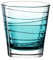 Leonardo Vario Struttura 026839 Verre à eau en verre coloré Turquoise 250 ml