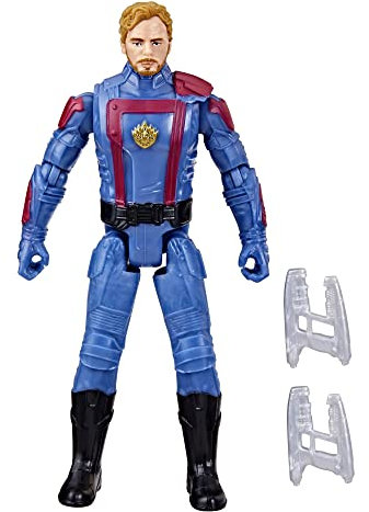 Marvel Studios Guardians of The Galaxy Vol. 3 Star-Lord Action Figure, Epic Hero Series, Super Hero Toys for Kids Ages 4 and Up, Toys