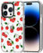 MOSNOVO für iPhone 14 Pro Hülle – Durchsichtige, schlanke, stoßfeste TPU+PC-Handyhülle, [6,6 Fuß Fallschutz/Anti-Abziehen] - Süße Kirsche