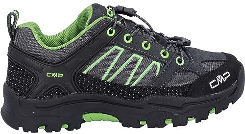 CMP Kids Sun Hiking Shoes Trekking-Schuhe, Grau-Kaktusgrün (Titanio-Cactus), 33 EU