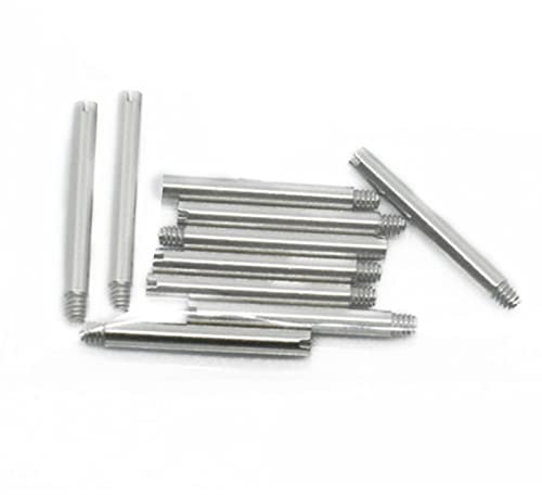 MOOKEENONE Uhrenarmband, Armbandschrauben, Stifte, Uhrmacher-Reparatur für Rolex-Uhrenarmbänder, 13.9*1.6mm - Unisex-Erwachsene - Chronographenuhr - Uhr