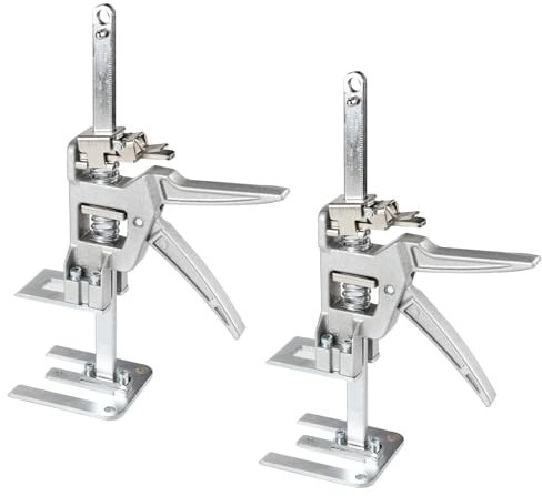 DBREAKS Herramienta de Elevación de Brazo de Ahorro de Mano, 2 Piezas Localizador de Altura de Azulejos, Gato para Herramientas de Mano de Brazo, Ajustable Regulador de Altura (nueva/mejorada)