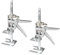 DBREAKS Arbeitssparender Arm, 2 Pcs Arm Handwerkzeug Heber, langsamer Möbelheber mit Skala, Keramikfliesen Höhenregler, Multifunktionale Handhebewerkzeug für Fliesenheber, Gipskartonplatten, Keramik
