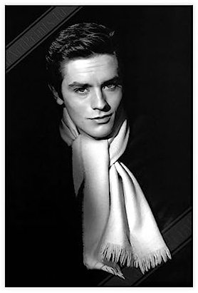 ETOMEY Alain Delon Poster auf Leinwand, Schlafzimmer, Dekoration, Sport, Landschaft, Büro, Raumdekoration, Geschenk, ungerahmt, 30 x 45 cm