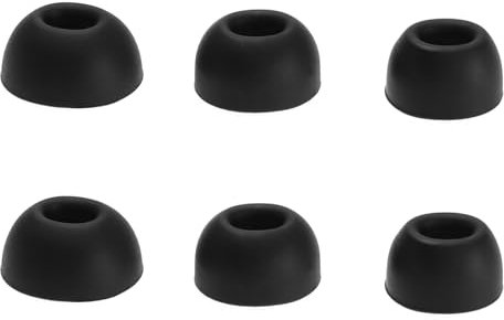 SG Store 3 paia di gommini auricolari in silicone, compatibili con JBL Tune 230NC TWS T230NC, di ricambio, misura S/M/L, 3 dimensioni, colore: nero