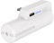 JUBOTY Battery Pack for Meta Quest 2, Fast Charging 5000 mAh Lightweight Portable VR Extension Accessories Rechargeable Power Bank with Power Indicator (White, 5000 mAh, 1 Piece)