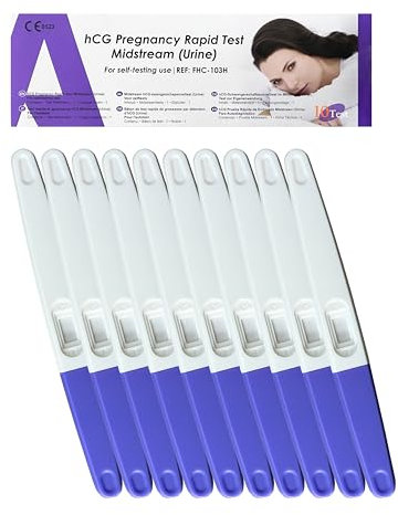 Test de grossesse rapide hCG Midstream (urine) (10)