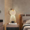 KRIPINC Kristall LED Pendelleuchte, Pendelleuchte 1-Flammig, Pendelleuchte Höhenverstellbar, Hängelampe Gold, Hängelampe Vintage, Warmes Licht Kristall Lampe für Wohnzimmer Schlafzimmer Esszimmer Flur