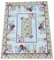 Emily Home Tischdecke OSTERN aus Gobelin Stoff mit Rahmen (ohne Servietten) (Paco, rechteckig x 8 Plätze 140 x 220 cm)