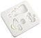 jebyltd Babyparty-Motto-Fondant-Silikonform, Babyflaschen-Nippel-Backform, Schokoladenkuchen-Backform für Geburtstagsfeier