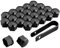 AUTOUTLET 24PCS Radmutternkappen 17mm, Radschrauben Radmuttern Radschraubenkappen sechseckig, Universal Radmutternkappen mit Entfernungswerkzeug