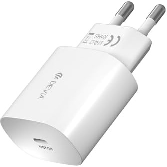 Wandladegerät Smart PD 25W 1x USB-C weiß + Kabel USB-C