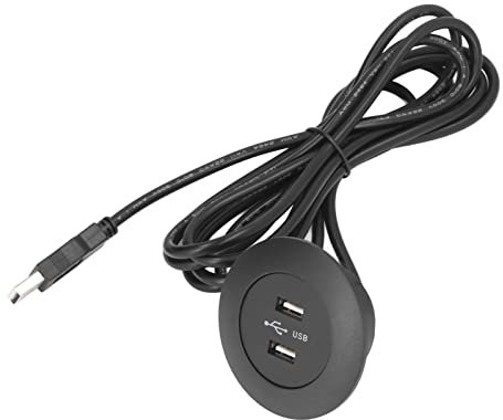 Sofa USB-Ladebuchse Dual USB-Anschlüsse Intelligentes Laden für den Heimgebrauch Sofa USB-Ladebuchse Dual (Black)