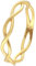 trendor Damenring Gold 333/8K modischer Ring für Frauen, edle Geschenkidee und elegantes Accessoire, 68410 Ringgröße 54/17,2