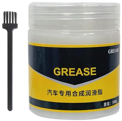 Nuyhadds Autotürscharnierfett, Auto-Schiebedachfett - 80g Türschloss-Scharnier-Schmiermittel,Mehrzweck-Schmiermittel für langlebige, wetterfeste, quietschende Türscharniere, verhindert Rost