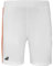 Babolat Men's Homme, Tennis Modell Play Short, für Herren, L, Weiß/Orange, 2 Seitentaschen für Bälle, Elastischer Bund, Geeignet für Einzelspieler und Vereinsmannschaften, L Kurz