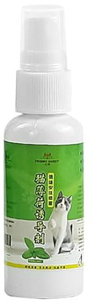 Rurunklee Spray de Hierba gatera para Gatos, rascadores para Gatos, Spray Transparente para Comportamiento de Gatitos, 50 ml