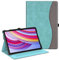Fintie Funda para Xiaomi Redmi Pad Pro 12.1 pulgadas 2024, funda protectora multiángulo de visión con ranuras para documentos, función de apagado automático/despertar, turquesa