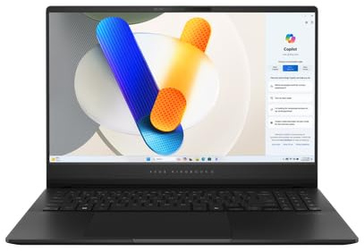 ASUS Vivobook S 16 OLED Laptop 2025, 16 2.8K Display, Intel Ultra 9 285H 16-Core, Arc Graphics, 16GB LPDDR5 2TB SSD, RGB Backlit Keyboard Thunderbolt 4 Wi-Fi 7 Card Reader, Win11 Pro, COU 32GB USB