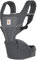 Ergobaby Alta Hip Seat Babytrage mit Babyhüftsitz für Babys und Kleinkinder ab 4 Monaten (5,5 kg - 20,4 kg), Hüftsitz Trage Hüfttrage mit SoftFlex Mesh, Graphite Grey