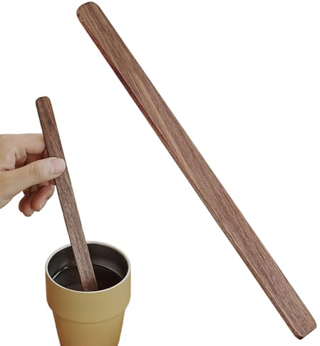 Niesel Langer Rührlöffel – langer Löffel für Tee und Küche mit langem Griff – wiederverwendbarer Mischspatel, Küchenzubehör für Desserts, Honig, Tee, Getränke,