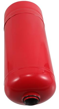 iplusmile 2kg Estintore Portatile in Acciaio Per Auto Cucina e Serbatoio Vuoto Ricaricabile Per Sicurezza Antincendio Domestica