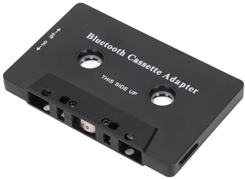 Wakects BT-Kassettenadapter, Rauschunterdrückung, Stereo-High-Fidelity-Tape-Aux-Receiver mit Multifunktionssteuerung für Auto-Tablet-MP3-Player, Telefonlautsprecher